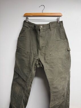 Carhartt Double Knee Pants/Jeans B135 MOS Mens Sz 35x32 Y2K VINTAGE Dungaree Fit